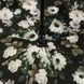Зонт-трость женский полуавтомат Fulton Bloomsbury-2 L754 Black, flowers (Черный, цветы) 6