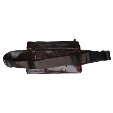 Чоловіча шкіряна сумка Keizer k1886-dark brown коричневий