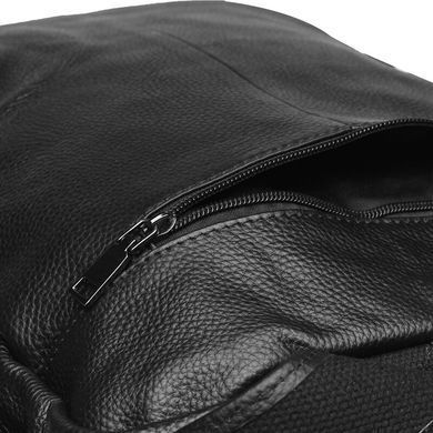 Чоловічий шкіряний рюкзак Keizer K1551-black чорний