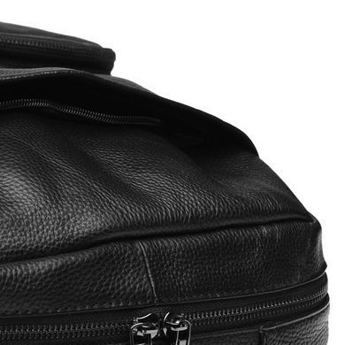Чоловічий шкіряний рюкзак Keizer K1551-black чорний