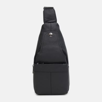 Рюкзак мужской кожаный Keizer k1685bl-black
