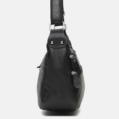 Сумка жіноча шкіряна Borsa Leather K1028a-black