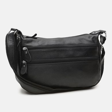 Сумка жіноча шкіряна Borsa Leather K1028a-black