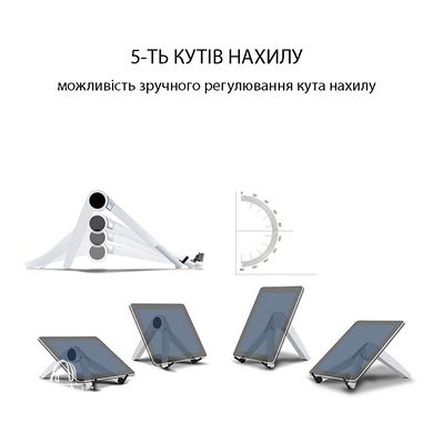 Підставка для ноутбука та планшета від 6.5 до 15.6 дюймів KIS223440 black