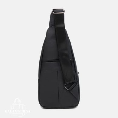 Рюкзак мужской кожаный Keizer k1685bl-black
