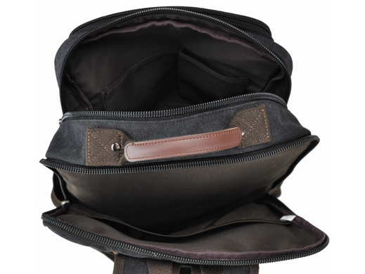 Чоловічий рюкзак з канвасу Tiding Bag 8814A чорний