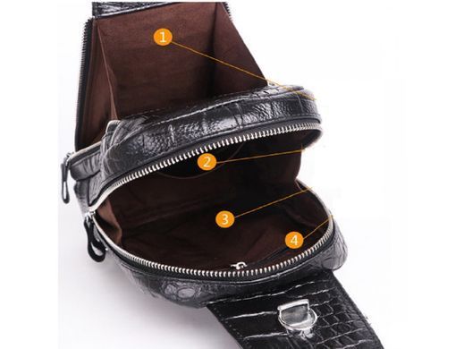Сумка слінг чоловіча шкіряна Tiding Bag FL-A25F-5010A