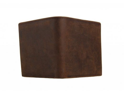 Мужское кожаное портмоне Tiding Bag 8047R коричневый