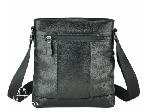 Мужской кожаный мессенджер Tiding Bag M38-7812A черный