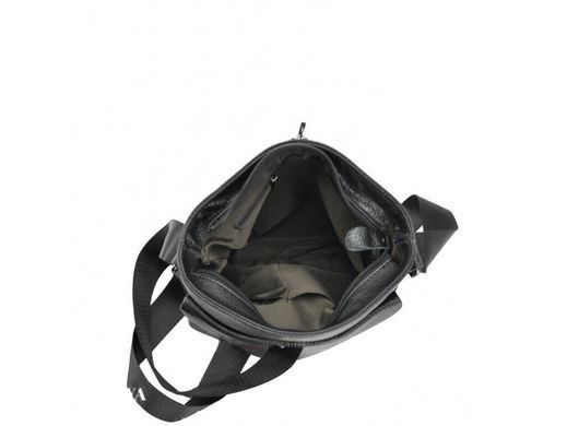 Мужской кожаный мессенджер Tiding Bag M38-7812A черный