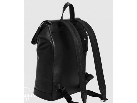 Мужской кожаный рюкзак Tiding Bag B3-2731A черный