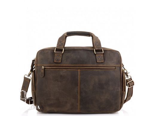 Сумка для ноутбука мужская кожаная Tiding Bag D4-002R