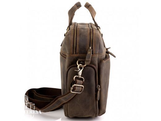 Сумка для ноутбука мужская кожаная Tiding Bag D4-002R
