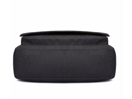 Мужская черная сумка из канваса Tiding Bag 1055A