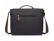 Мужская черная сумка из канваса Tiding Bag 1055A 3