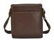 Мужской кожаный коричневый мессенджер Tiding Bag NM15-6011B 3