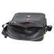 Мужской кожаный мессенджер Borsa Leather 10m8215-black черный 2