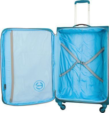 Чемодан на 4-х колесах CARLTON Ozone 110J477;117 бирюзовый
