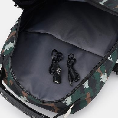 Рюкзак мужской Monsen C13009d-black черный