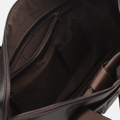 Сумка для ноутбука мужская кожаная Borsa Leather K18612-brown
