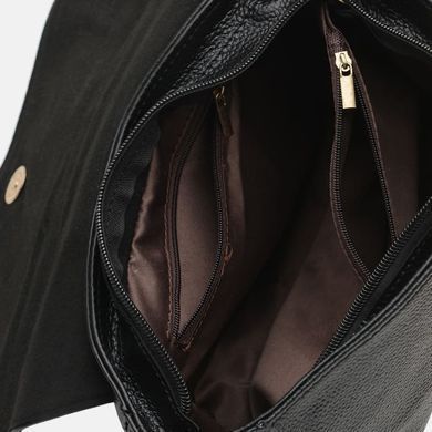 Сумка женская кожаная Borsa Leather K10306-black