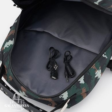 Рюкзак мужской Monsen C13009d-black черный