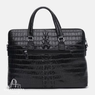 Сумка для ноутбука мужская кожаная Keizer k17241bl-black
