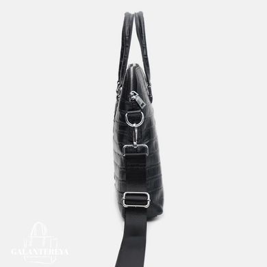 Сумка для ноутбука мужская кожаная Keizer k17241bl-black