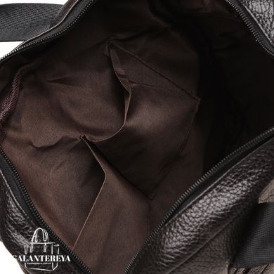 Сумка мужская кожаная Borsa Leather K18863-black