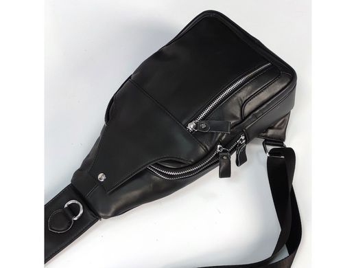 Сумка слінг чоловіча шкіряна Tiding Bag FL-N2-4004A