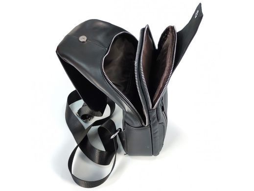 Сумка слінг чоловіча шкіряна Tiding Bag FL-N2-4004A