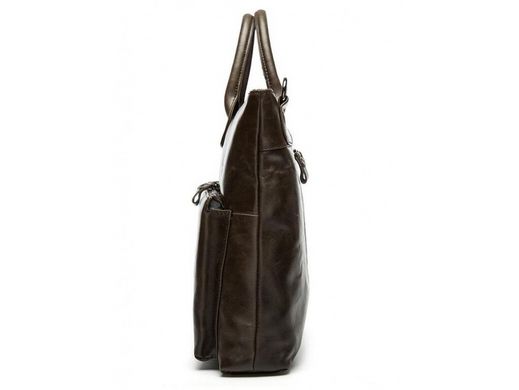 Мужская кожаная сумка для ноутбука Tiding Bag 7241C коричневый