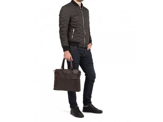 Мужская кожаная сумка для ноутбука Tiding Bag M38-6901-3C коричневый