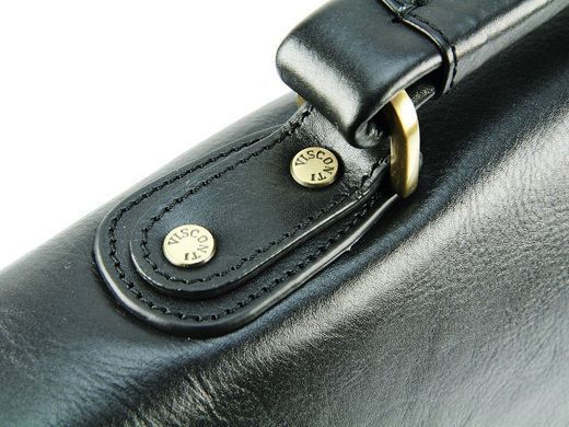 Чоловічий шкіряний портфель Visconti 01775 - WARWICK (black)