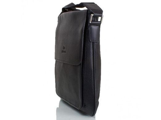 Мужская кожаная сумка через плечо Lareboss 146-2 black