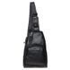 Мужской кожаный мессенджер Borsa Leather K1029-black черный 2