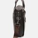 Сумка для ноутбука мужская кожаная Borsa Leather K18612-brown 4