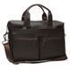 Сумка для ноутбука мужская кожаная Borsa Leather K18612-brown 1