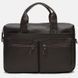 Сумка для ноутбука мужская кожаная Borsa Leather K18612-brown 2