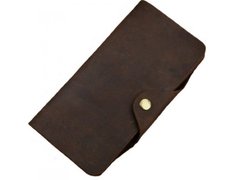Мужское кожаное портмоне Tiding Bag 8032R коричневый