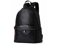 Мужской кожаный рюкзак Tiding Bag B3-2050A черный