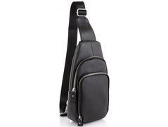 Сумка слінг чоловіча шкіряна Tiding Bag A25F-5058A