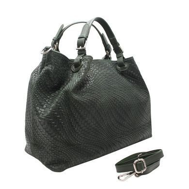 Жіноча шкіряна сумка Italian fabric bags 2596