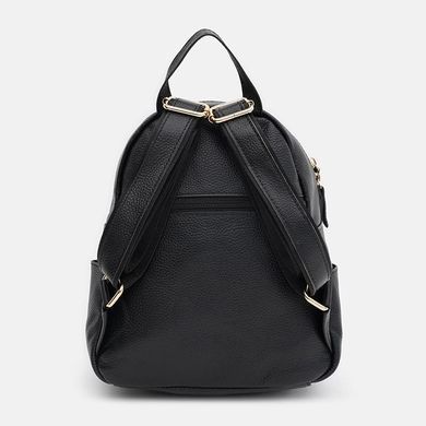 Рюкзак жіночий шкіряний Keizer K1167bl-black чорний