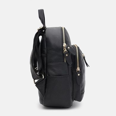 Рюкзак жіночий шкіряний Keizer K1167bl-black чорний
