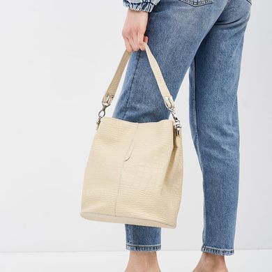 Сумка жіноча шкіряна Ricco Grande 1l972rep-beige