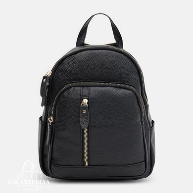 Рюкзак женский кожаный Keizer K1167bl-black черный