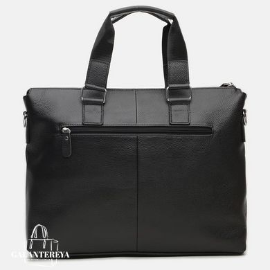 Сумка мужская кожаная Borsa Leather K18825-black