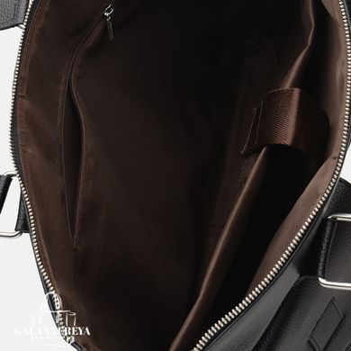 Сумка мужская кожаная Borsa Leather K18825-black