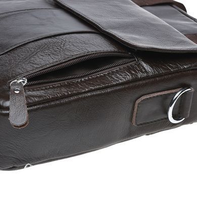 Сумка мужская кожаная Borsa Leather K18863-black